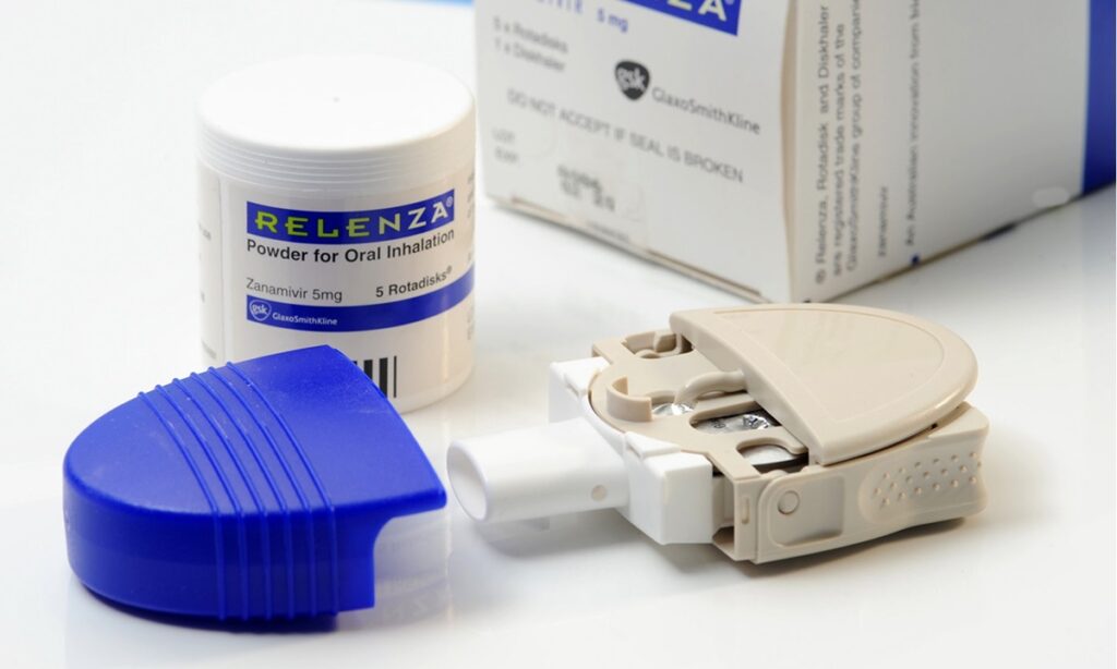 流感藥物，瑞樂沙